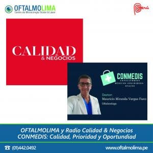 Oftalmolima y Radio Calidad & Negocios