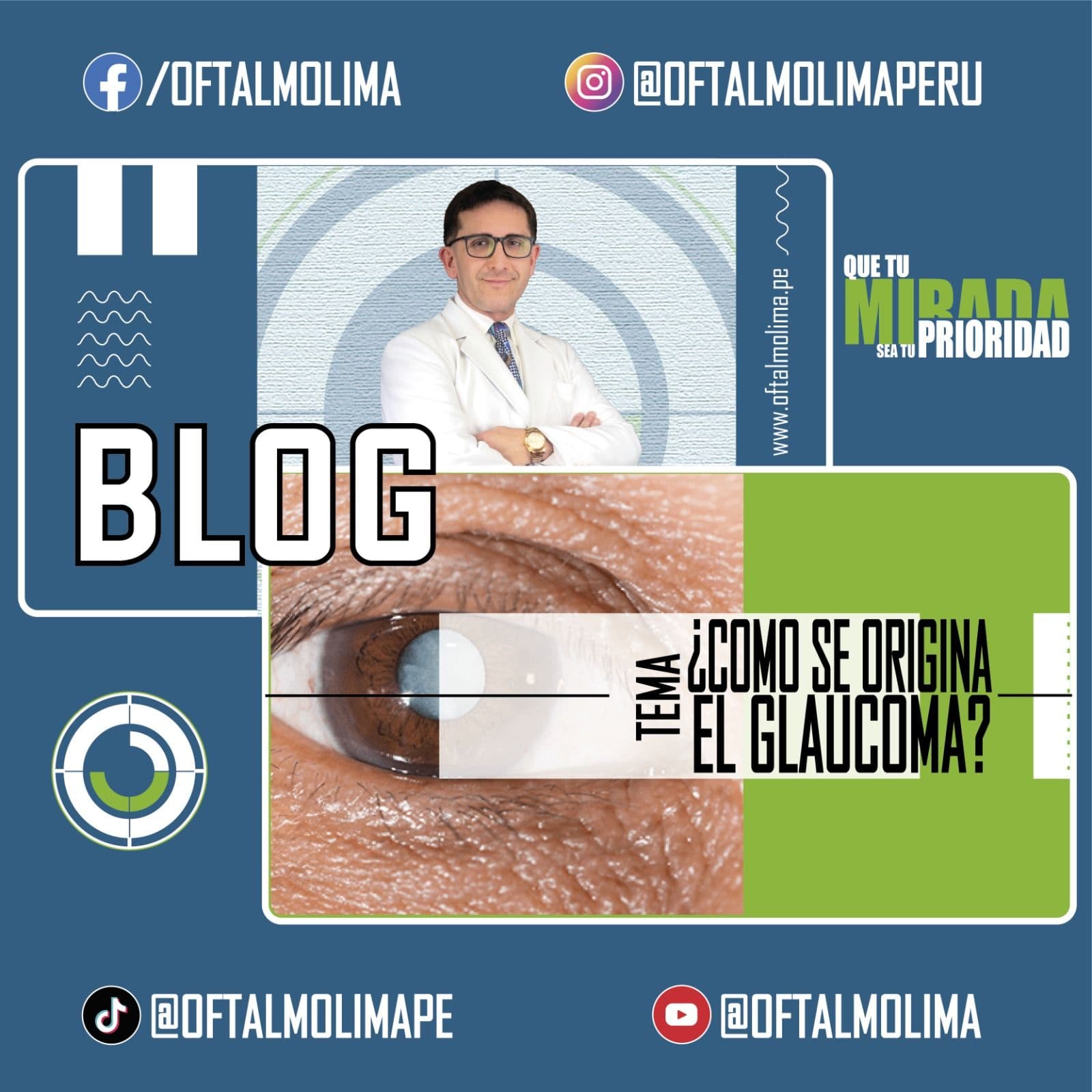 ¿Cómo se origina el glaucoma?