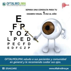 Consulta visual una vez al año