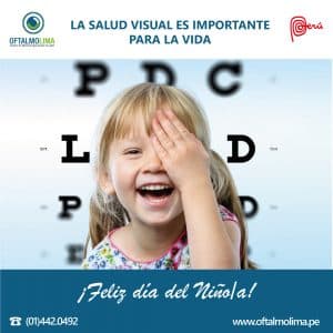La salud visual es importante para la vida