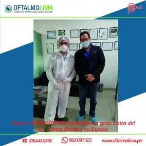 El Dr. Mauricio Miranda y el Dr. Tomas Borda