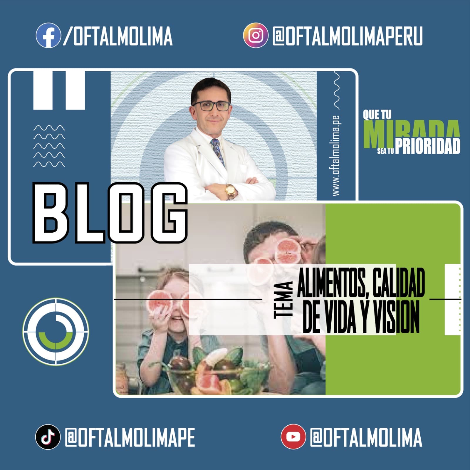 Alimentos, calidad de vida y calidad de visión