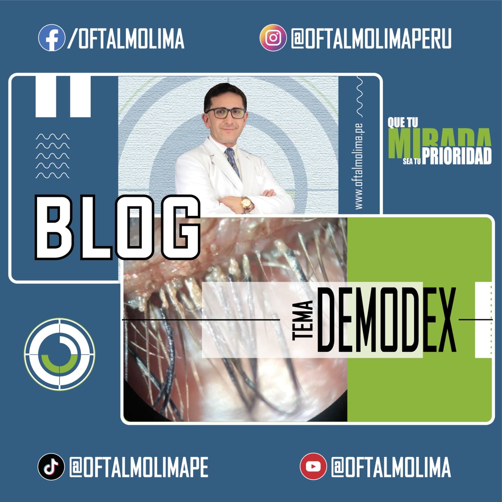 Demodex: ácaro en las pestañas