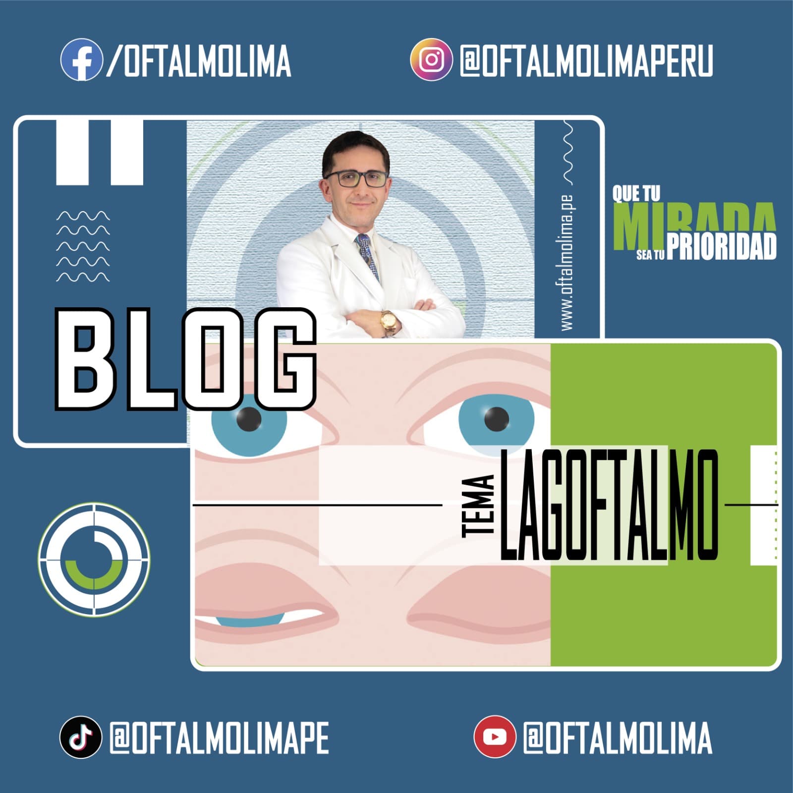 Lagoftalmo: imposibilidad de cerrar párpados