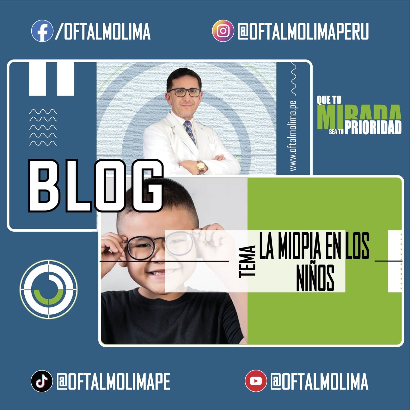 Miopía (visión de cerca) en niños y adolescentes