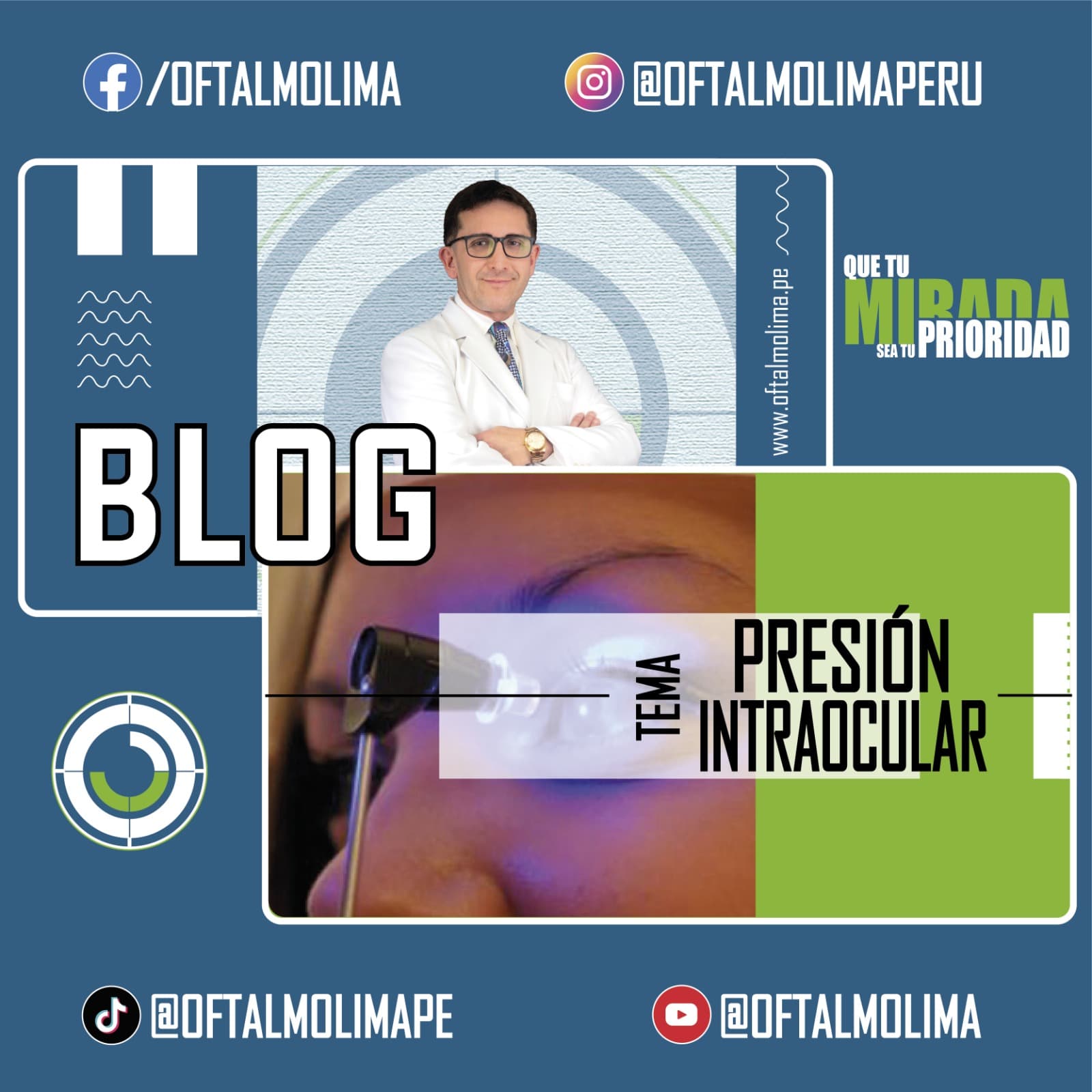 Presión intraocular: síntomas, causas y tratamiento.
